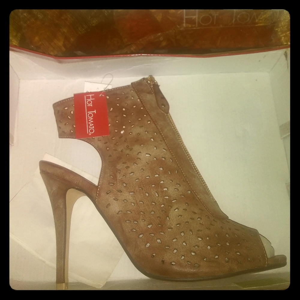 Hottomato booties stilettos heels size13 brandnew